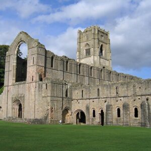 View of Fountains Abbey