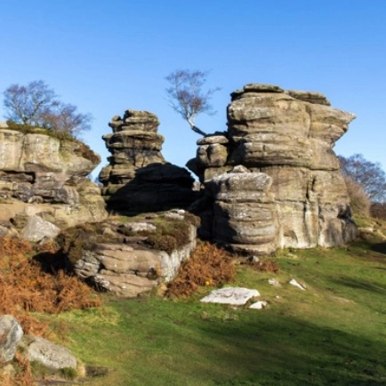 Brimham Rocks near Orchard Club Hotel Knaresborough